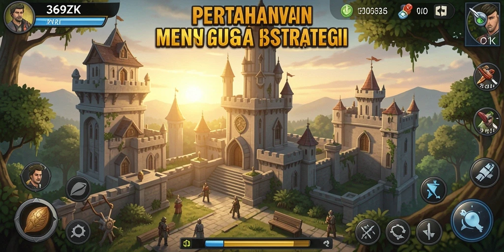 Gameplay seru dan menegangkan dalam 369ZK di Tower Defense.
