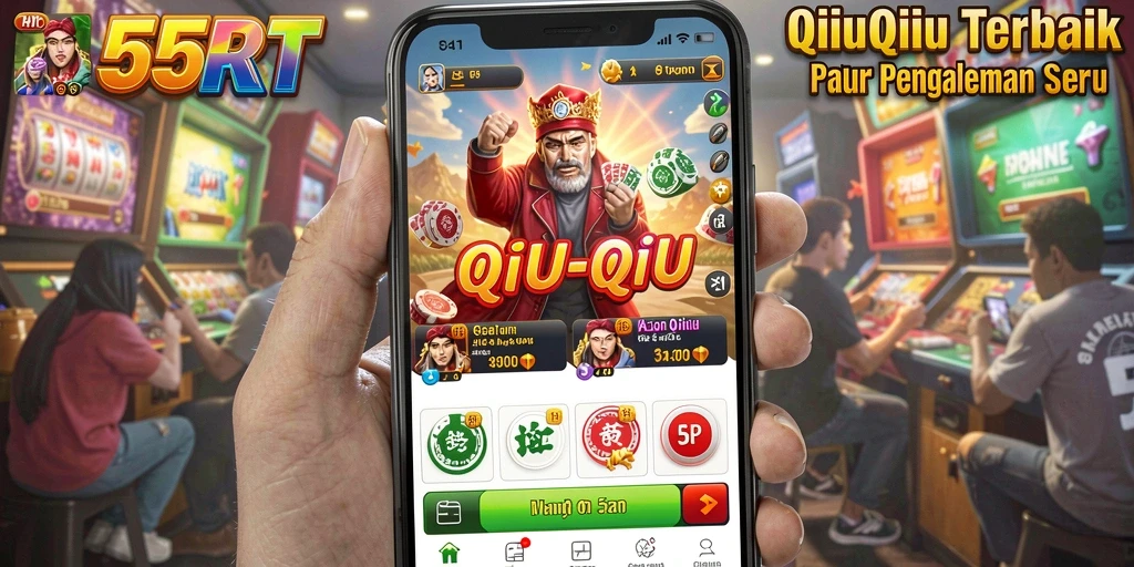 Tampilan gameplay seru dari 55RT yang penuh tantangan.