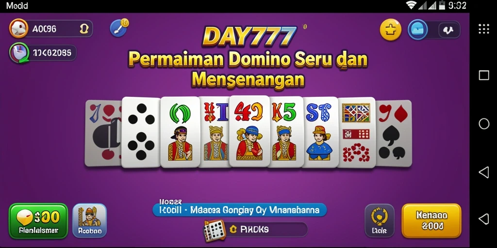 Cuplikan gameplay dominonya yang seru dan kompetitif.