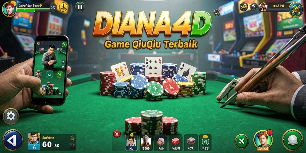 Screenshot gameplay QiuQiu yang menegangkan di DIANA4D.