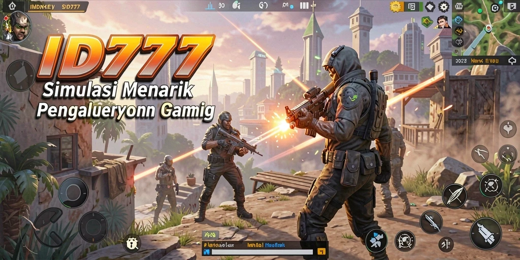 Tangkapan layar ID777 menampilkan aksi gameplay simulasi yang mendebarkan.