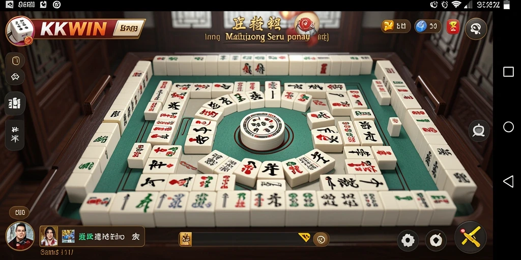 Screenshot KKWIN menunjukkan gameplay Mahjong yang menarik dan grafis yang memukau.