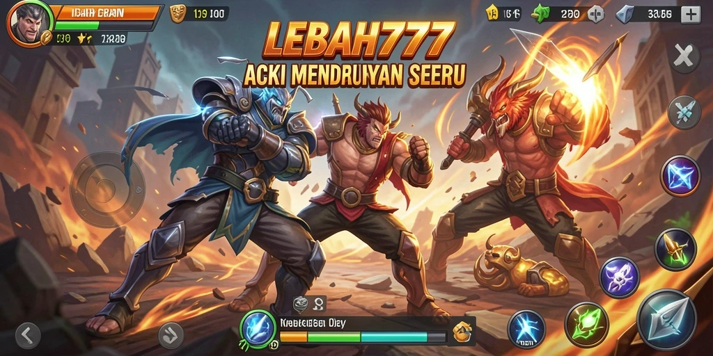 Tangkapan layar menampilkan aksi seru dari gameplay LEBAH777.