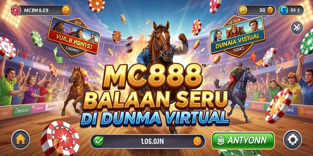 Gameplay Racing memukau dengan mobil cepat dan lintasan menarik.