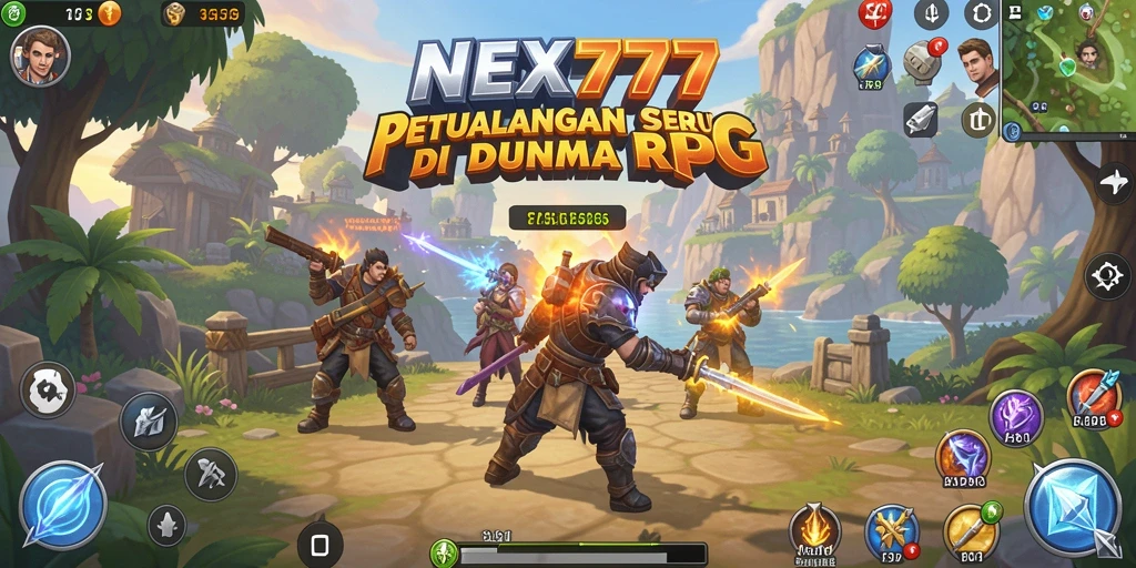 Gameplay seru di dunia RPG yang mengasyikkan.