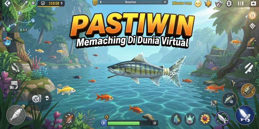 Tangkapan layar menunjukkan pengalaman memancing yang menarik di PASTIWIN.