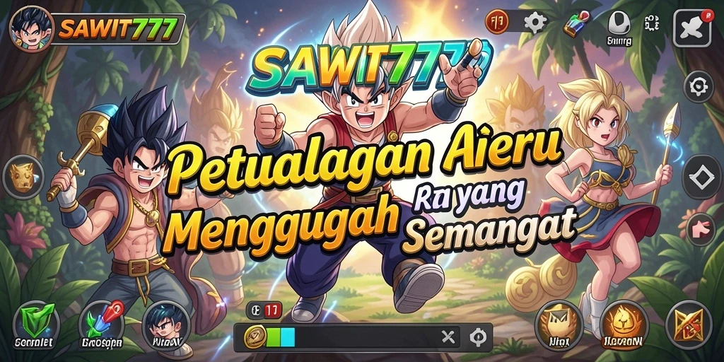 Tampilan gameplay menarik di SAWIT777 dengan karakter Anime yang hidup.