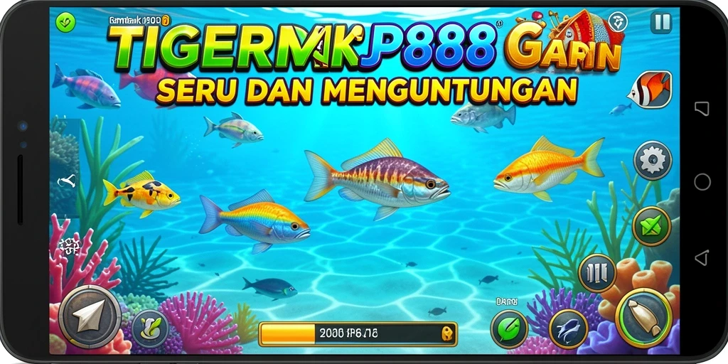 Gameplay seru saat berburu ikan di TIGERJP88.