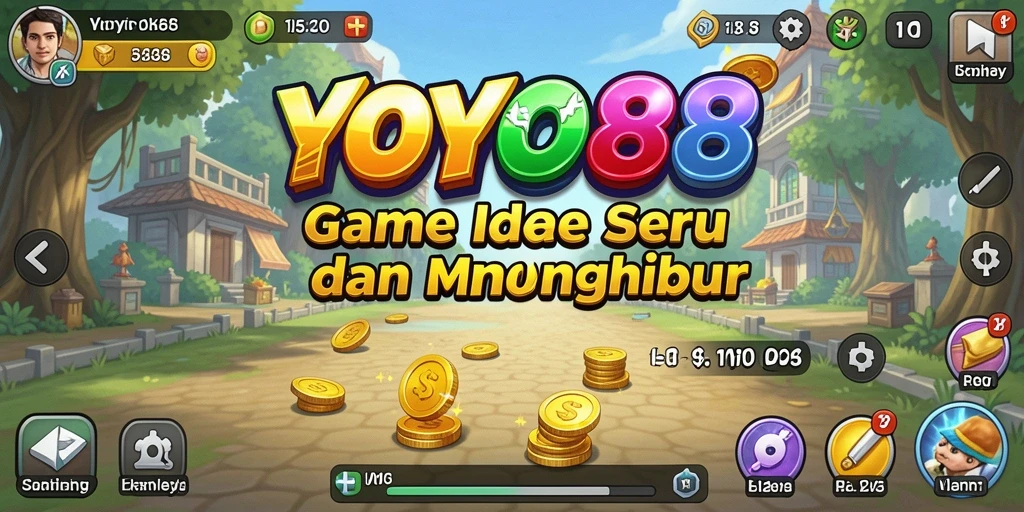 Tampilan gameplay seru di YOYO88 dengan aktivitas otomatis yang menarik.